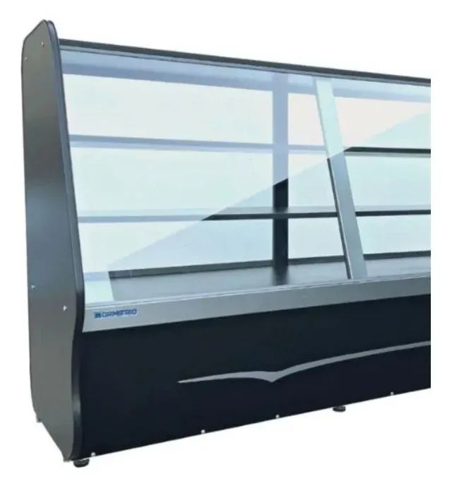 Balcão Vitrine Expositor 1,80m Black Toop Bvt 180 Ormifrio - Foto 2