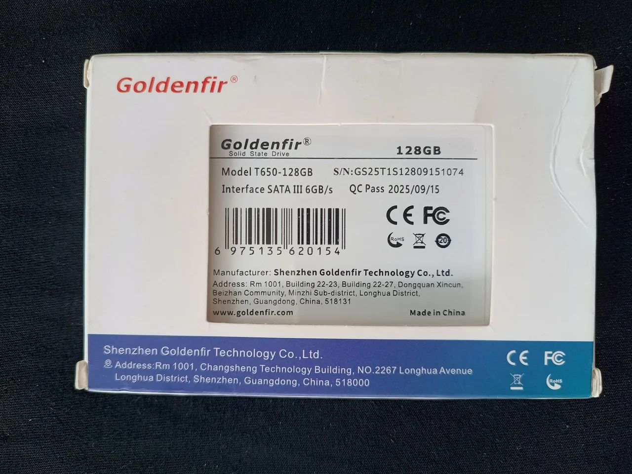 SSD 128GB Goldenfir  - Foto 2