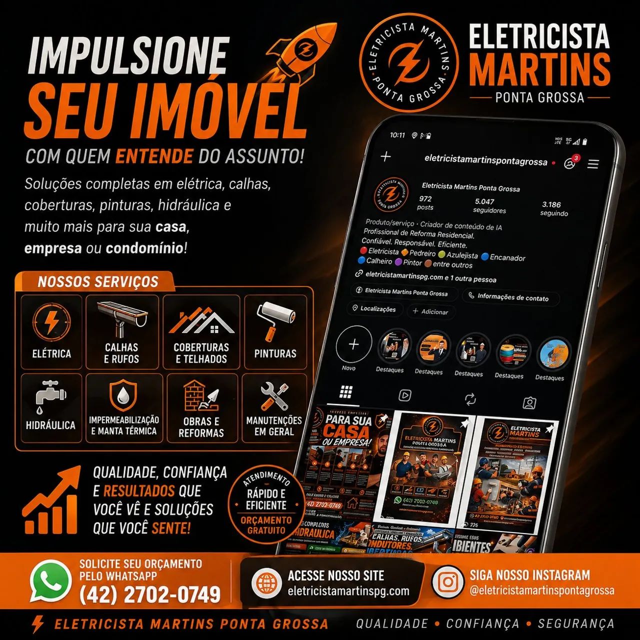 Eletricista Martins Ponta aGrossa  - Foto 3