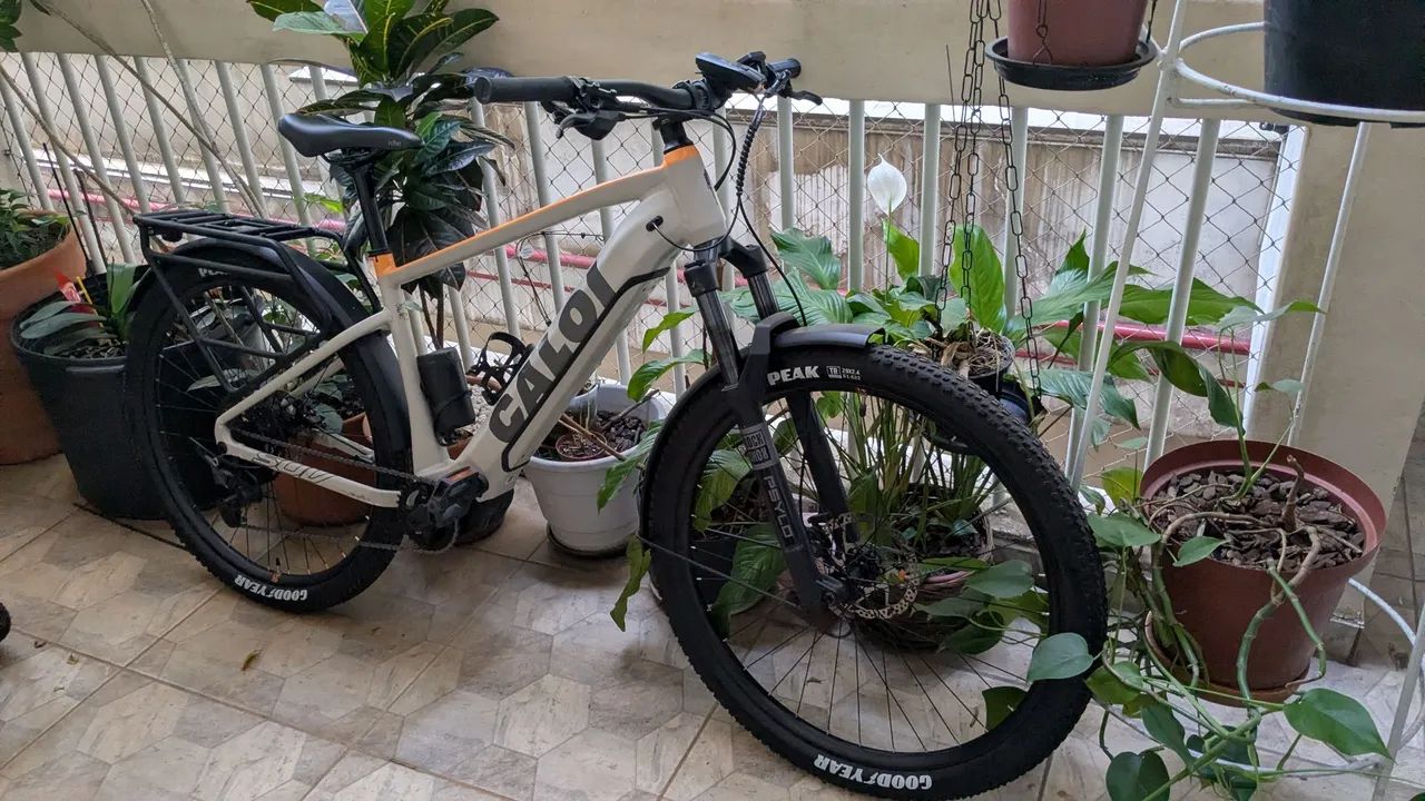 Caloi E-Vibe Explorer SUV - Semi Nova - 7 Meses de Uso - Foto 2