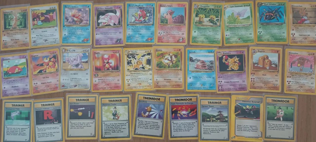 Cartas Pokémon antigas  - Foto 2