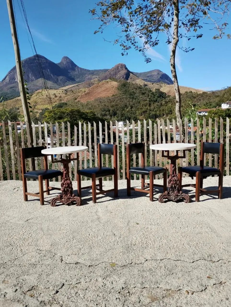 Conjunto mesa bistrô 