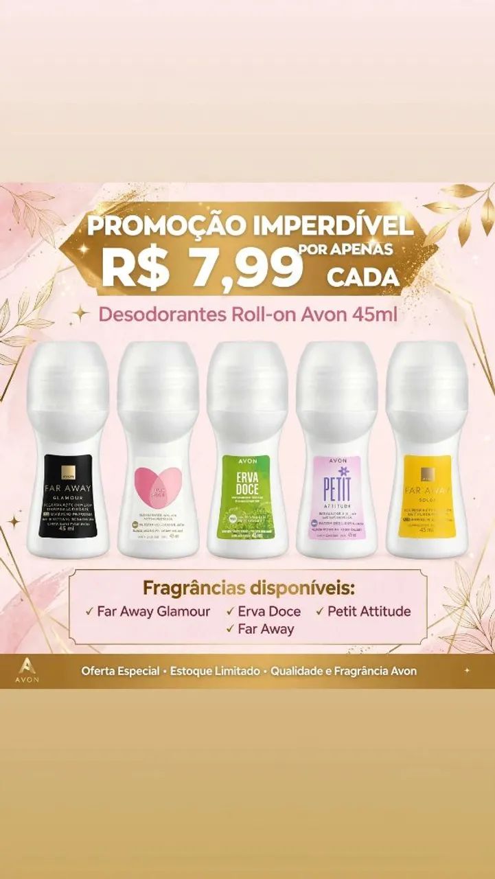 Desodorante Rollon promoção 