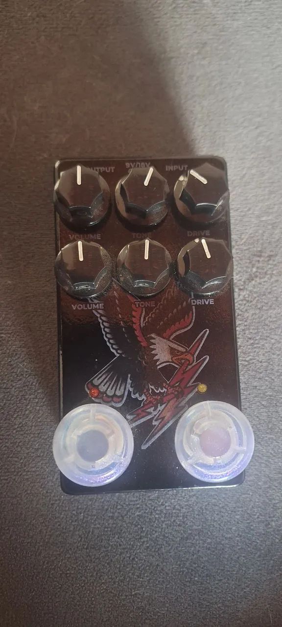 Pedal dmt dual drive BB preamp e crunch box 