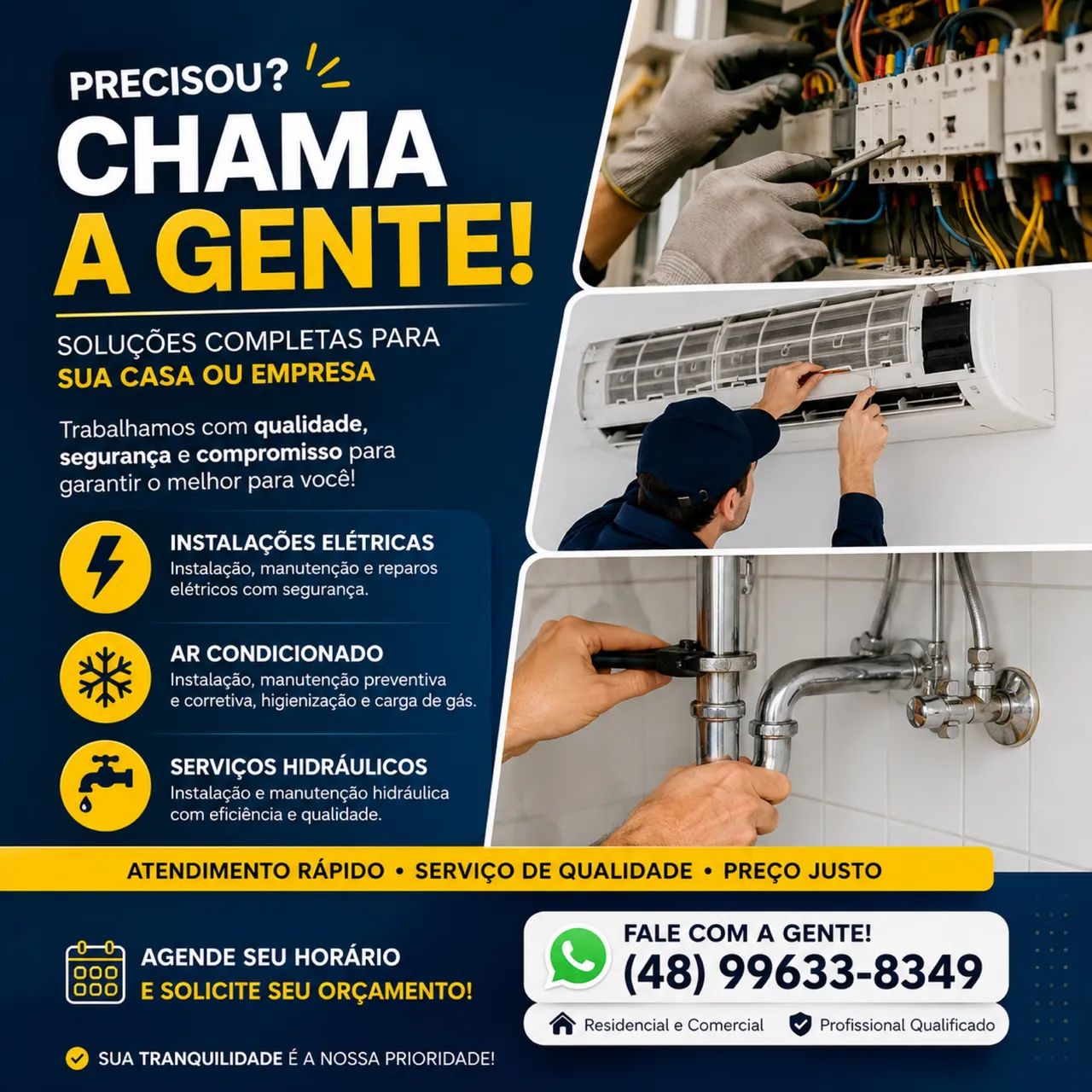 Eletricista | hidráulica | instalação de ar condicionado - Foto 2