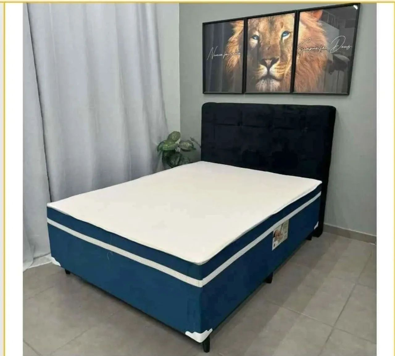 Cama conjugada casal molas ensacadas  - Foto 2