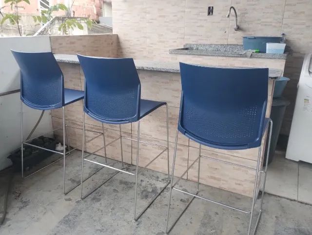 Conjunto de 8 Cadeiras Altas - Foto 3
