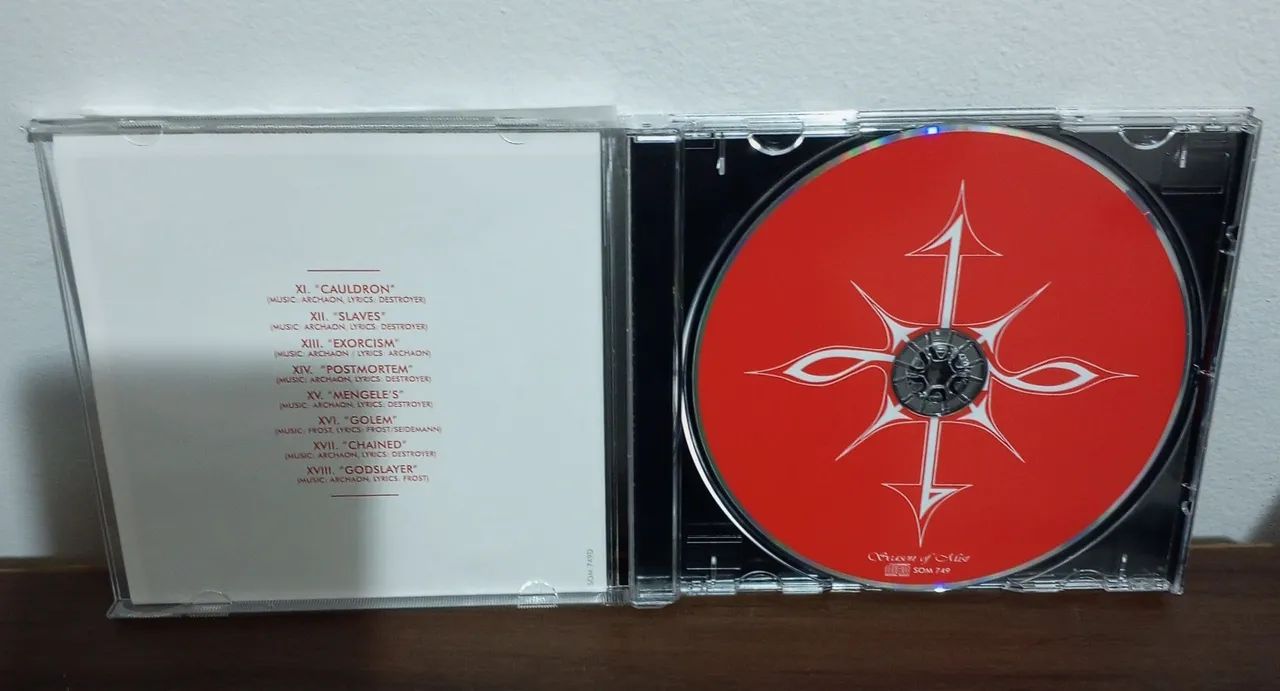 Cd 1349 - Massive Cauldron of Chaos - Importado - Raro - Usado em