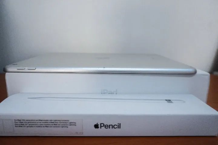 iPad 9ª Geração 64GB Space Gray + Apple Pencil Original | Completo - Foto 4