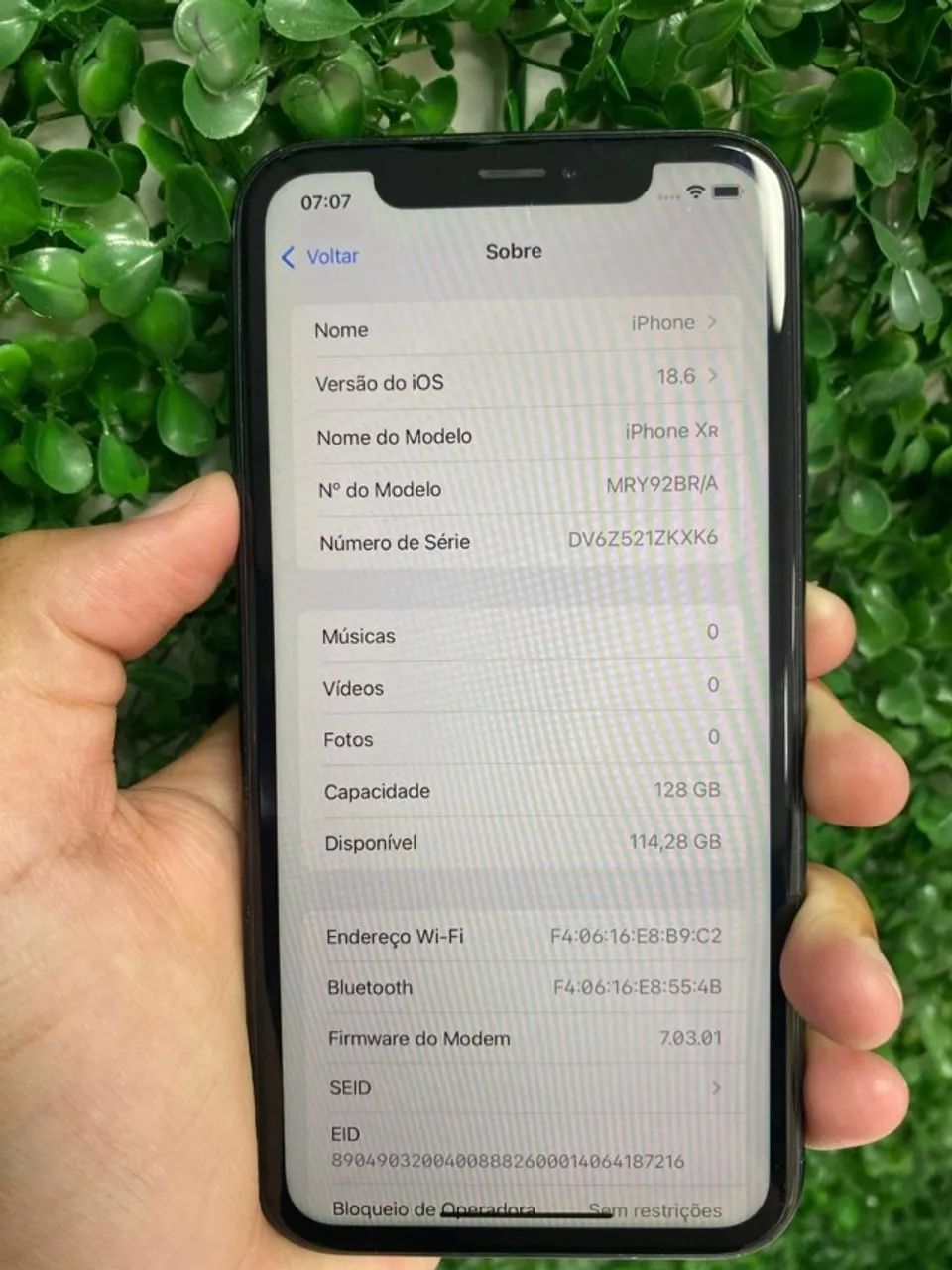IPHONE XR BLACK - 128GB - 90 DIAS DE GARANTIA - Celulares e