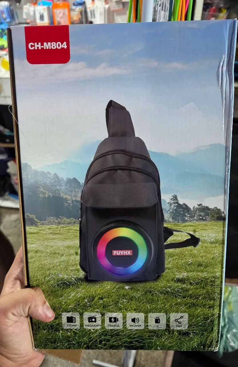 Caixa de Som que também é mochila - Foto 3