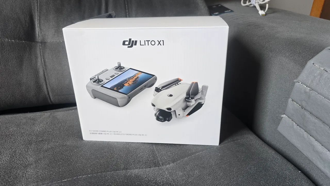 Drone Dji LitoX1 combo plus novo lacrado - Foto 2