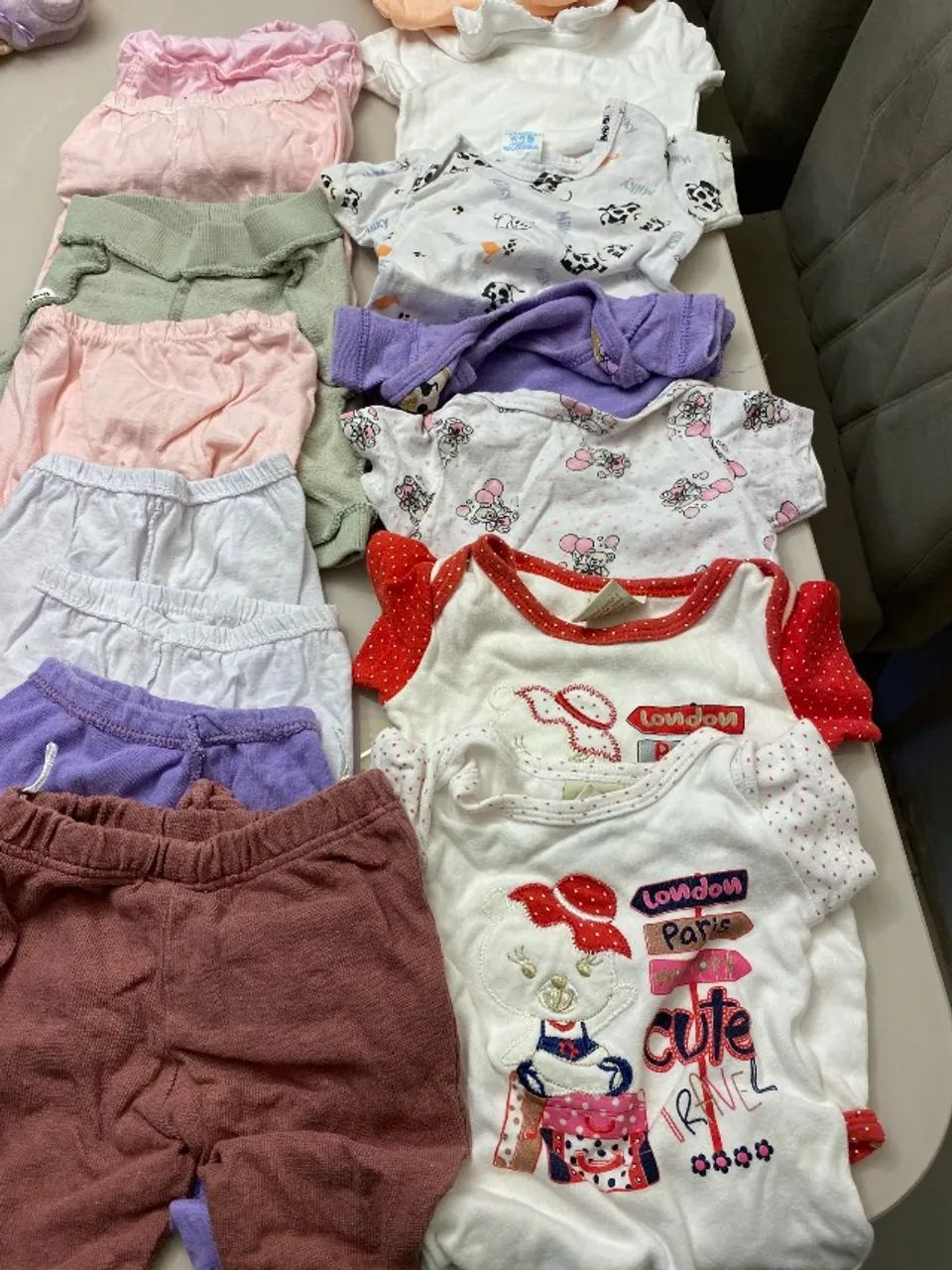 Roupa de bebê lote 