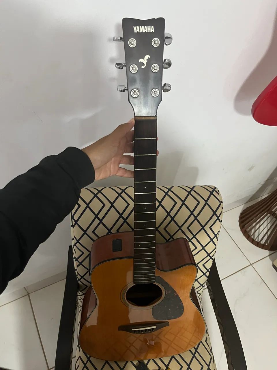 Violão Yamaha FGX 800C - Foto 4