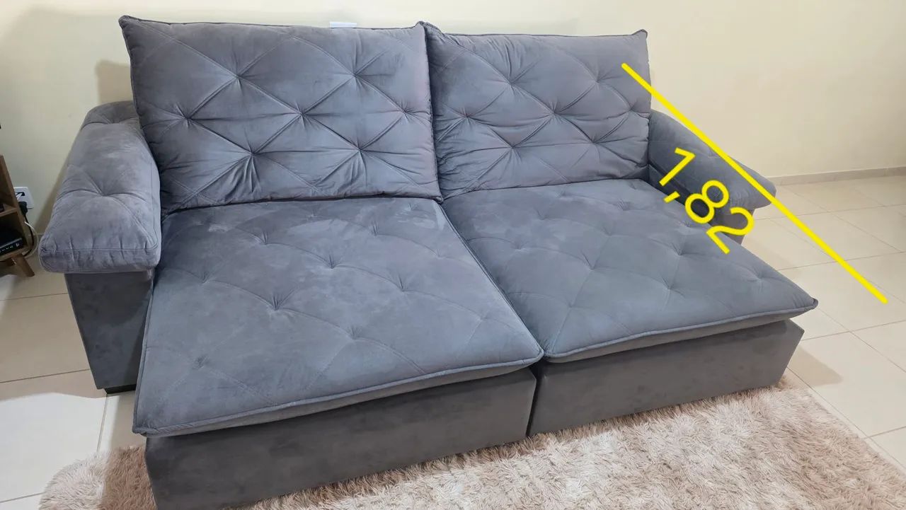 Sofá retrátil e articulado 2,90 - Foto 3