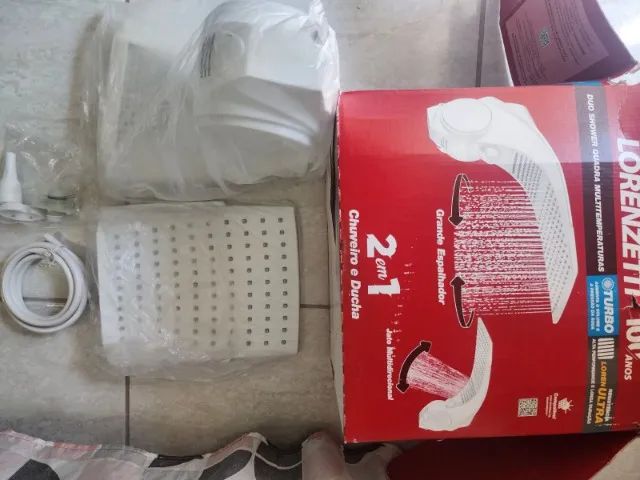 Chuveiro Elétrico Duo Shower Quadra Eletrônico 7500W Lorenzetti  - Foto 3