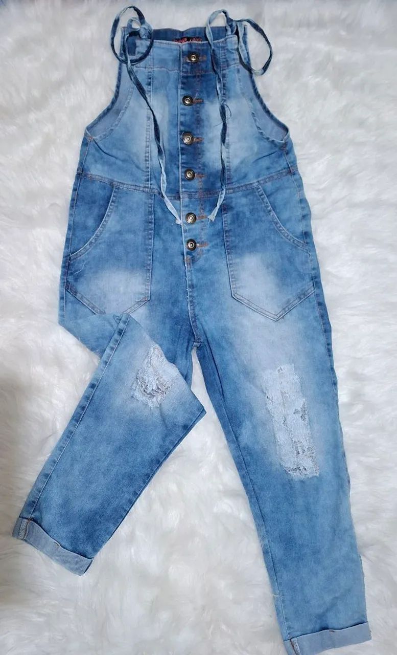Macacão jeans 