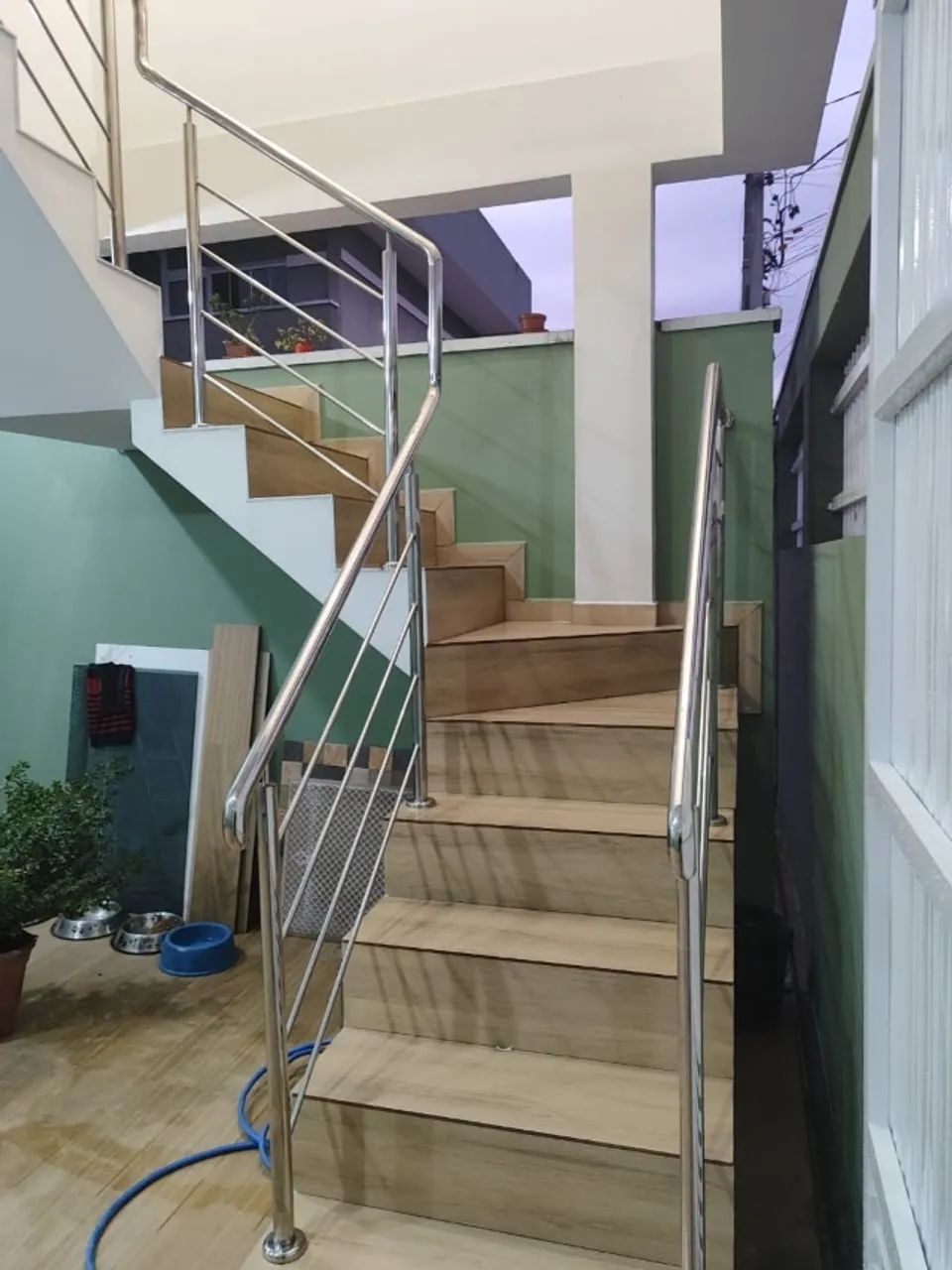Corrimão em aço inox - Segurança Residencial - Boqueirão, Curitiba ...