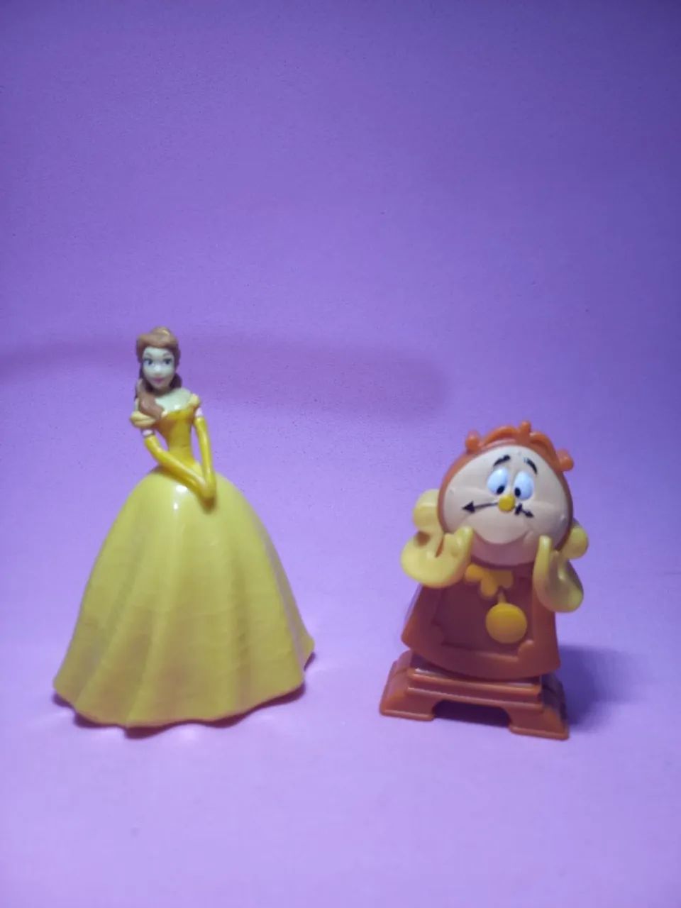 Kit Miniaturas A bela e a fera - Nestlé e Mc Donalds