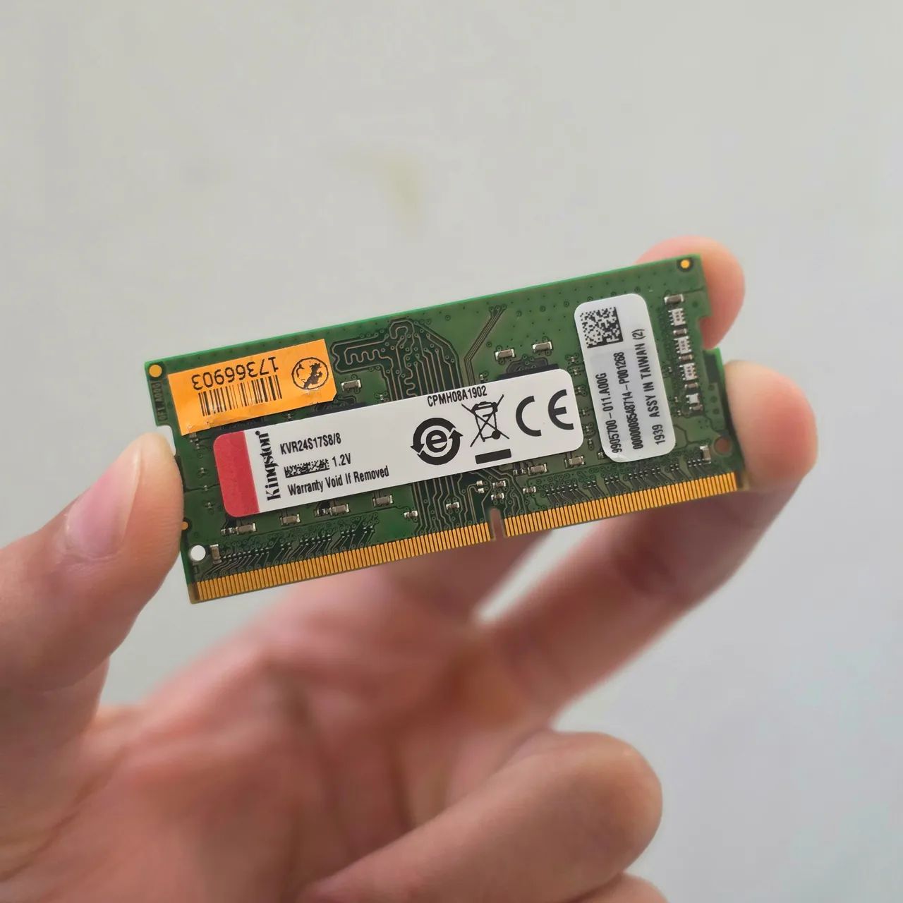 8GB Memória Ram Notebook - Kingston 2666