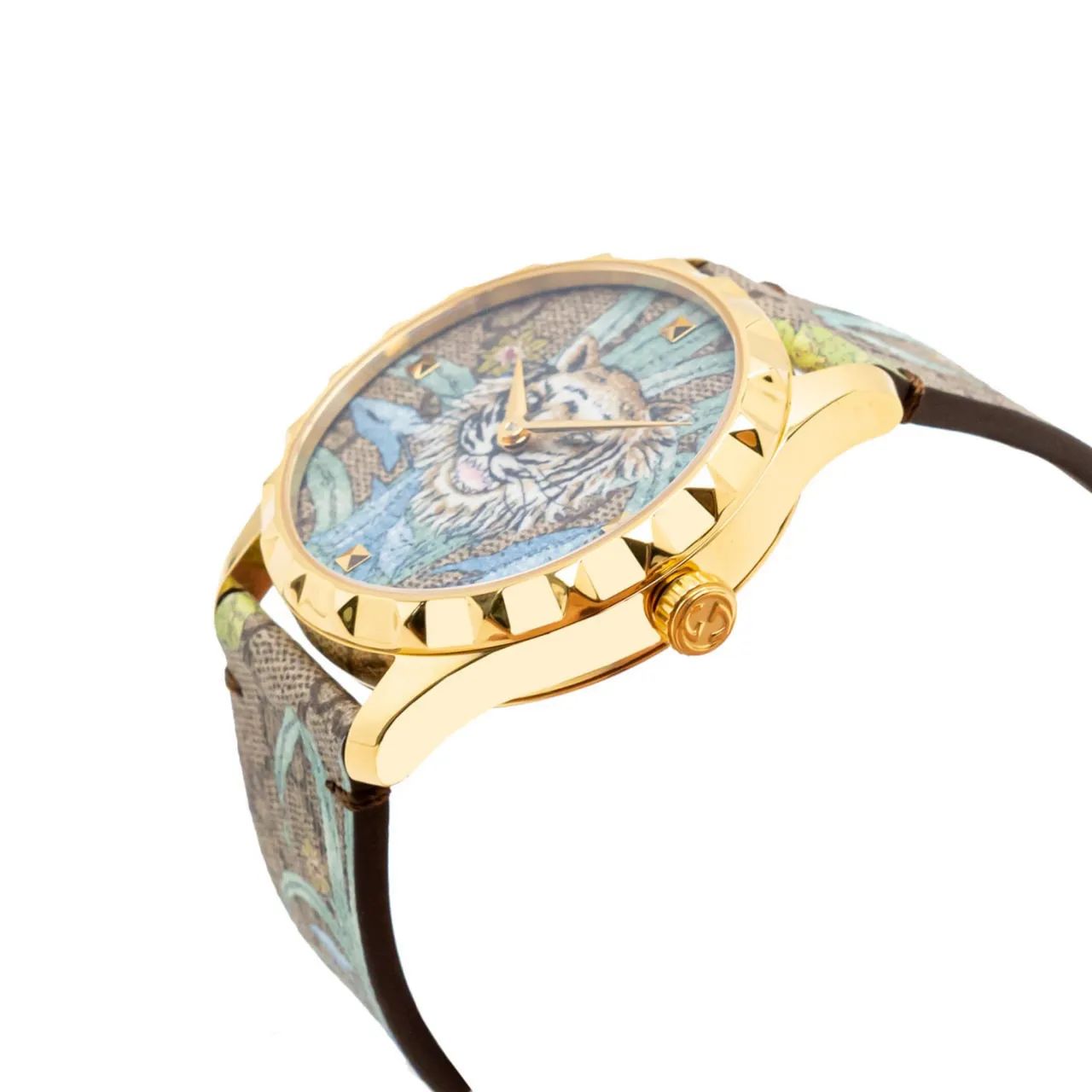 Relógio original Gucci modelo G-Timeless Tiger - Foto 3
