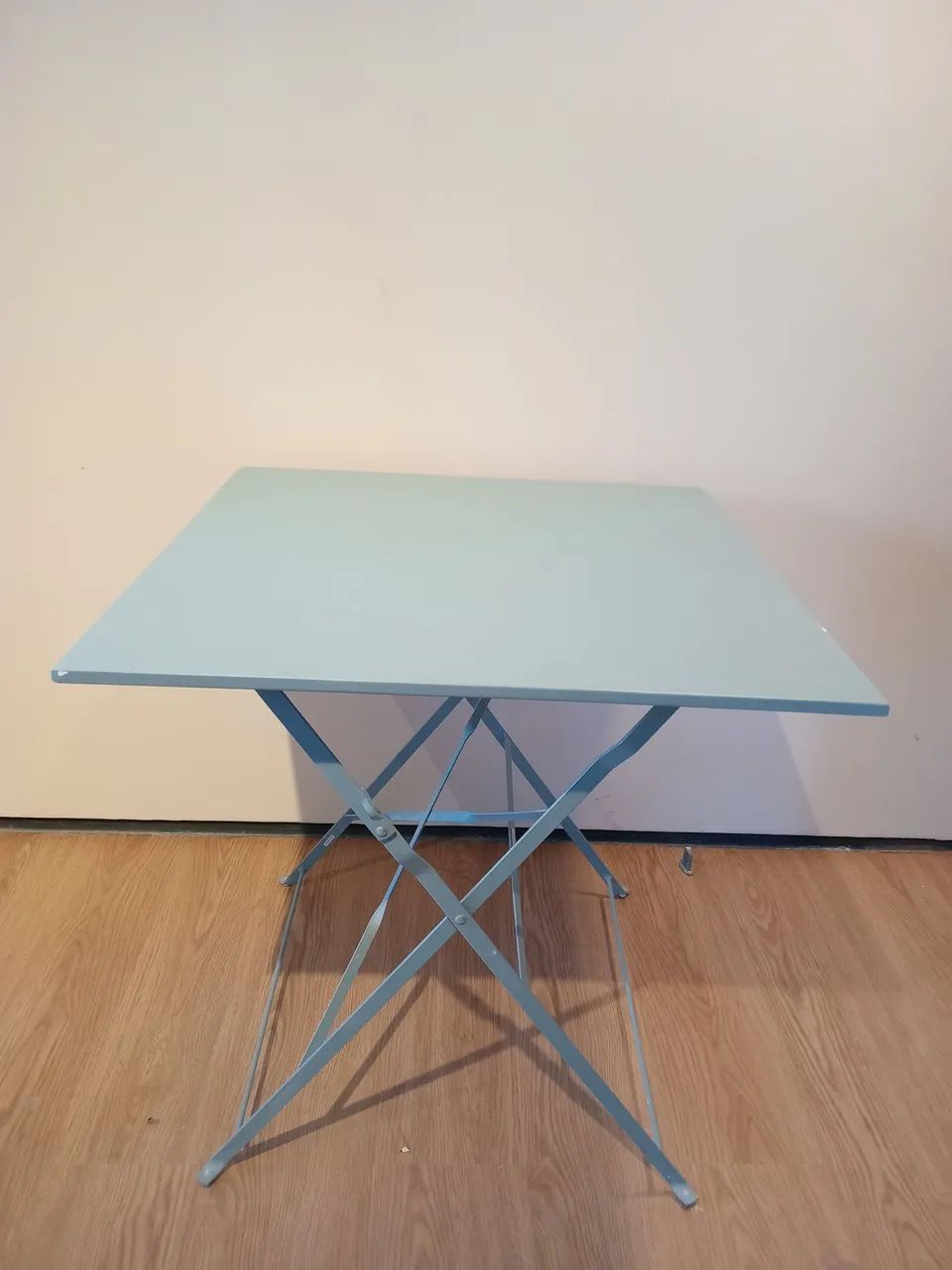 Mesa dobravel azul ! Ótima para apartamentos , área externa  - Foto 2