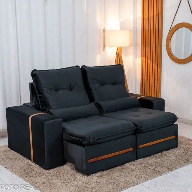 sala sofa retratil e reclinavel  - Foto 4