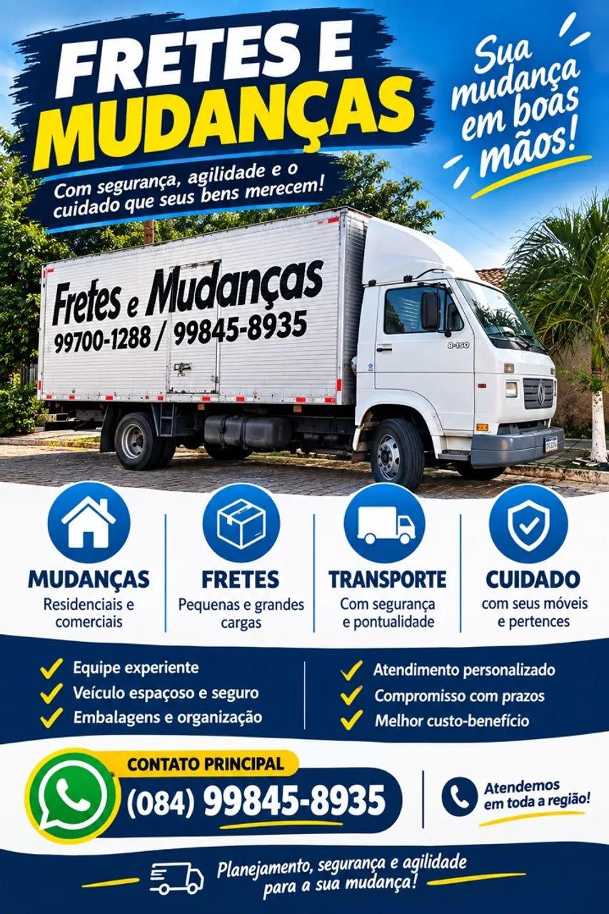 Mudanças/ frete