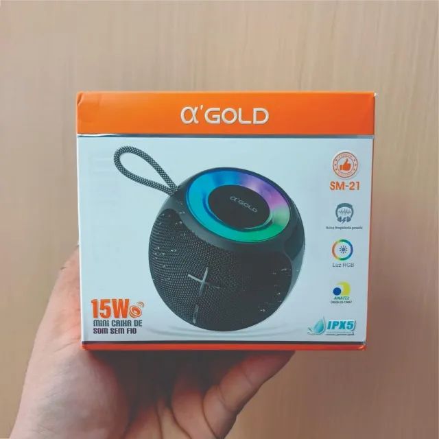 Caixa de som bluetooth ?'GOLD SM-21 - Foto 4