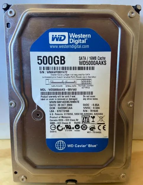 HD Blue 500GB Sata - Foto 2