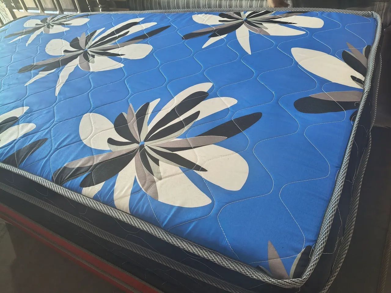 CAMA BOX SOLTEIRO DE ESPUMA NOVA R$380- Entrega grátis  - Foto 5
