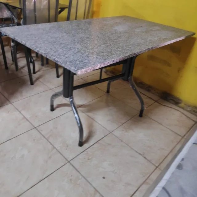 MESA PEDRA GRANDE SEM CADEIRAS, NOVA - Foto 3