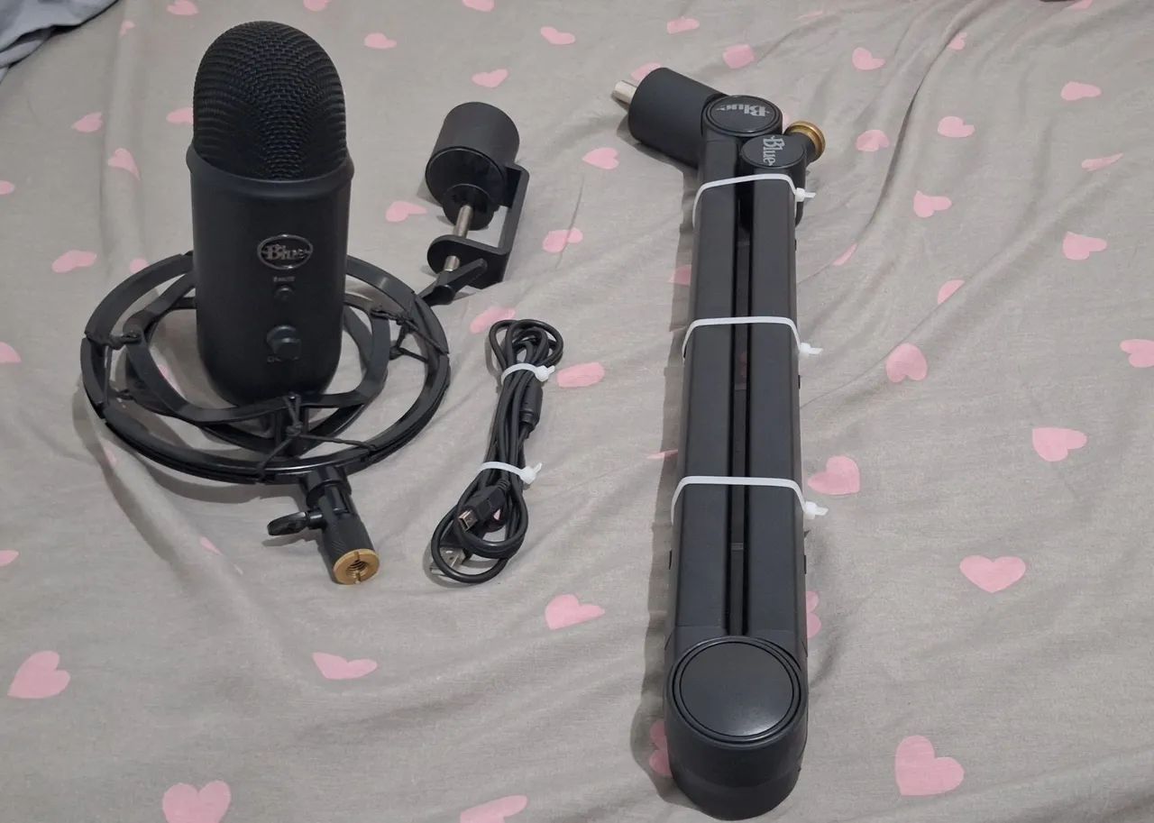 Microfone condensador Blue yeti  - Foto 4