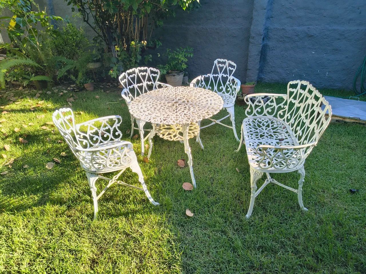 Cadeira e mesa para jardim  - Foto 2