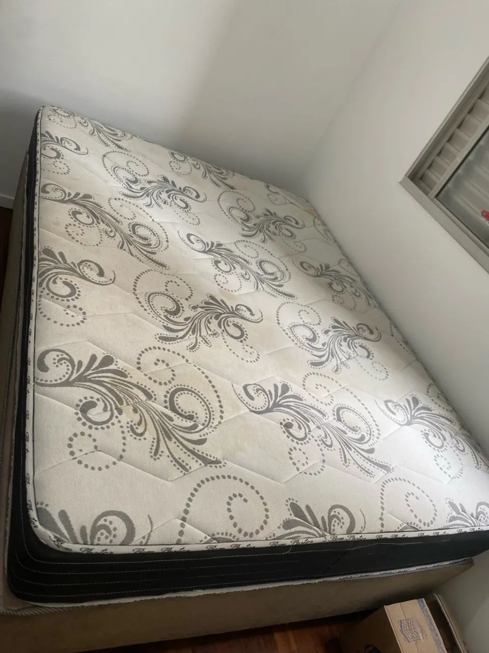 Cama casal com box/ base - Foto 4