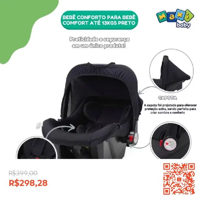 Bebê conforto (usada) em perfeito estado 