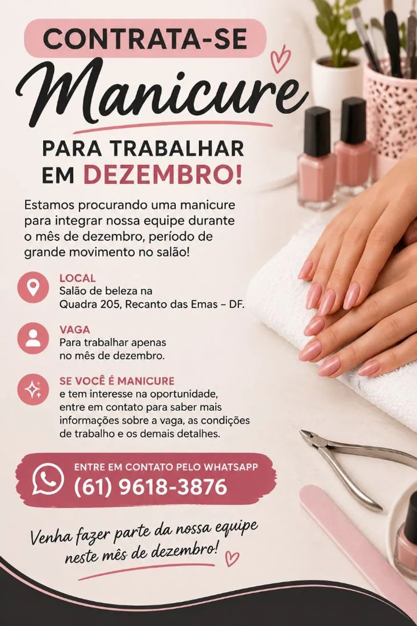 Procura-se manicure