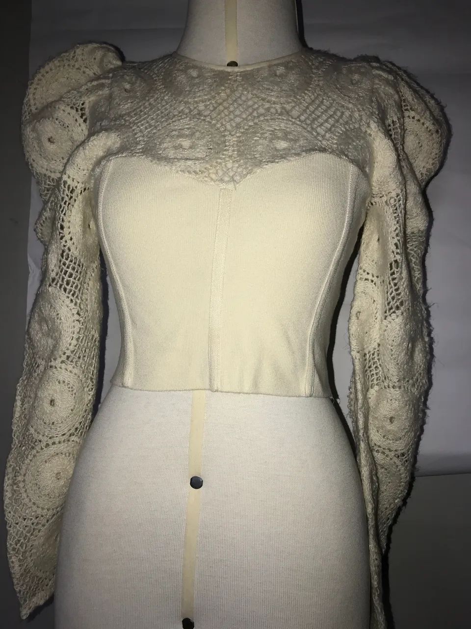 Blusa manga bufante