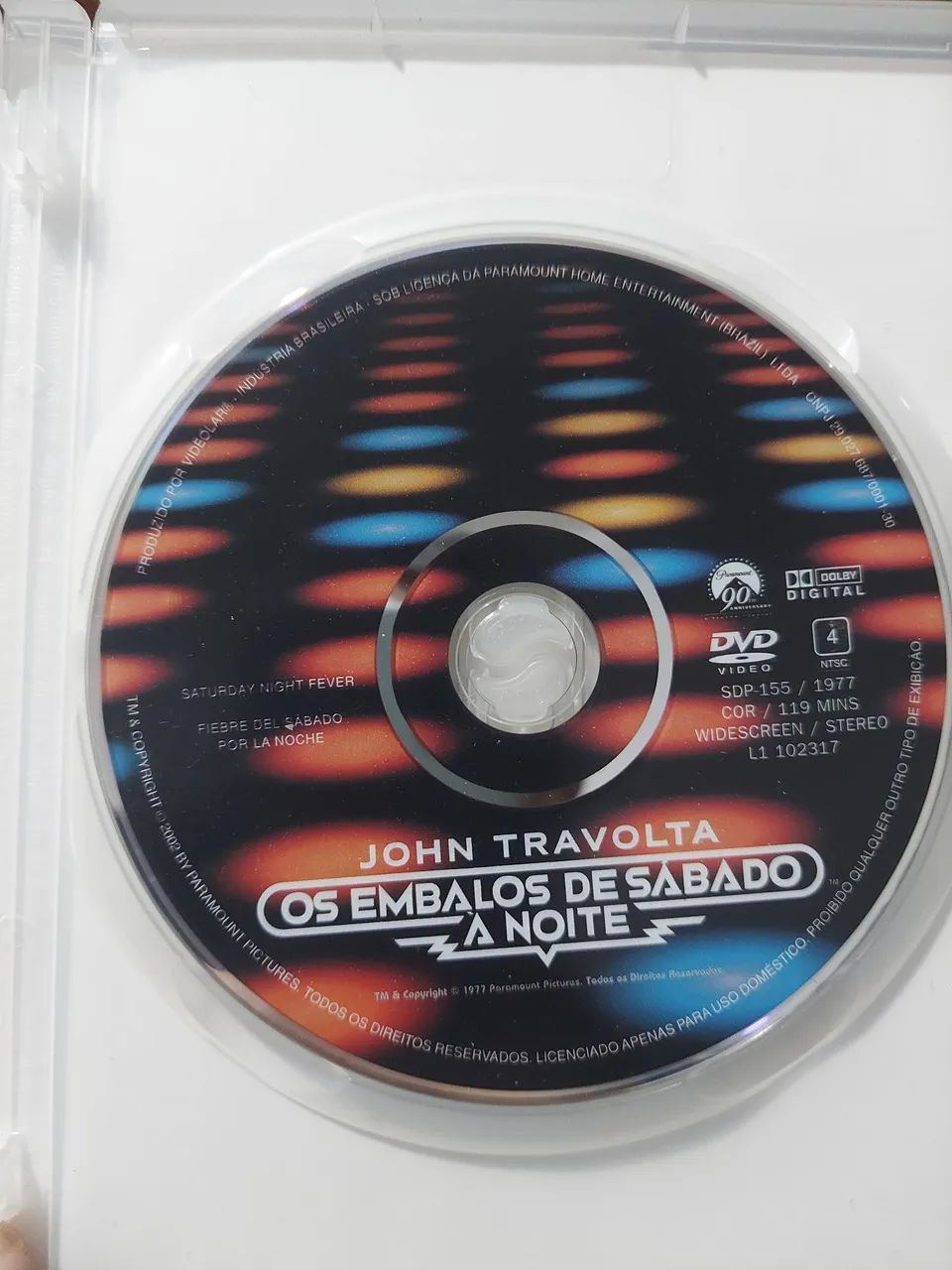 Dvd Os Embalos de Sábado A Noite,Original - Foto 3