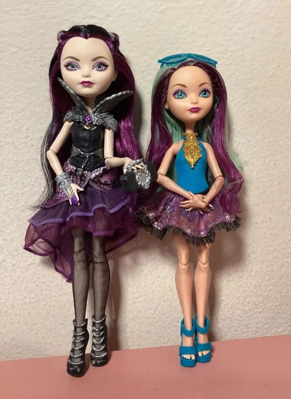 Lote Raven Queen e Madeline Hatter