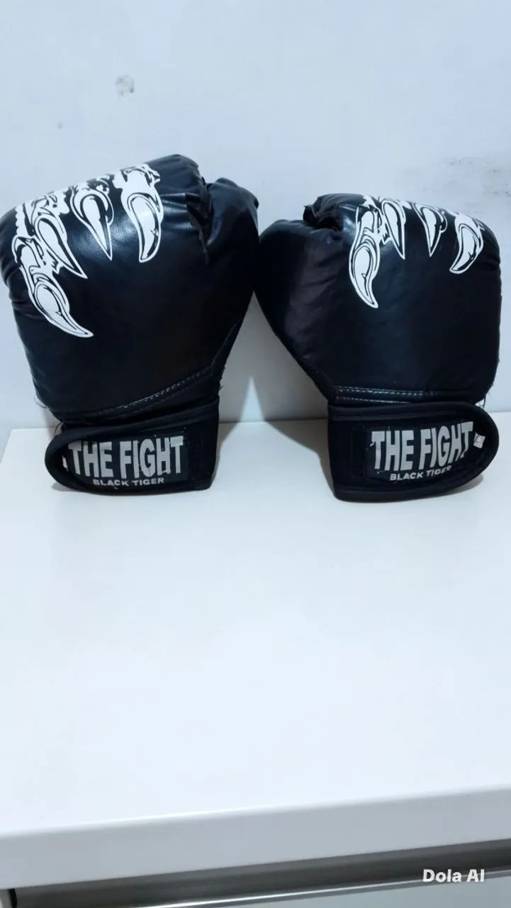 Luva de boxing preta 12 Oz  - Foto 2