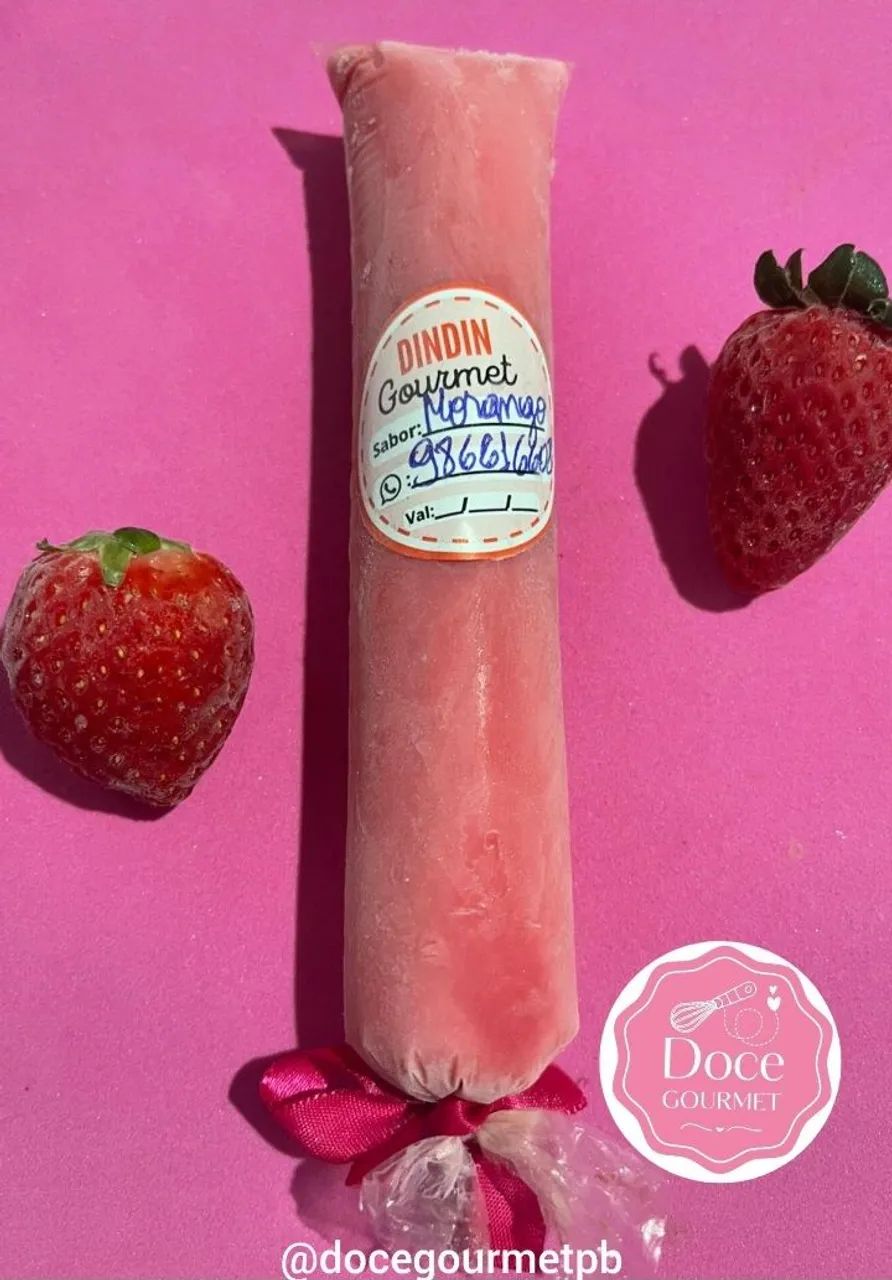 Dindin Gourmet de Morango 