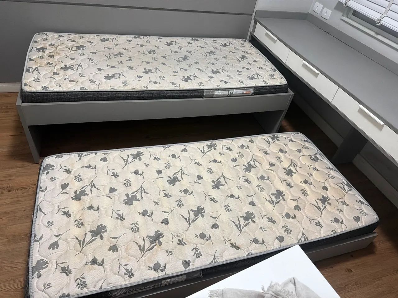 Cama Todeschini com cama auxiliar - solteiro - Foto 2