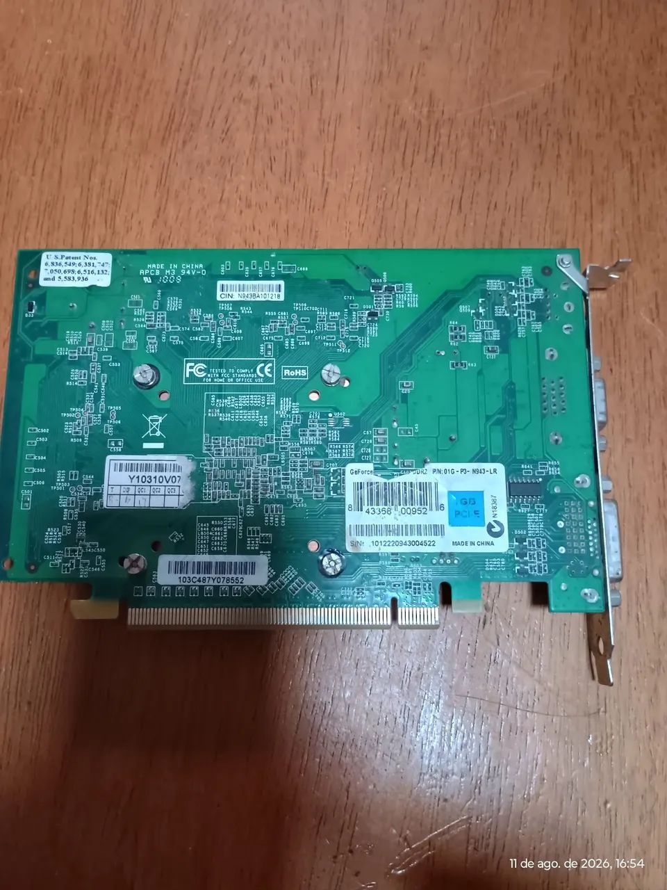 Placa de vídeo GeForce 9400 GT 1GB - Foto 4