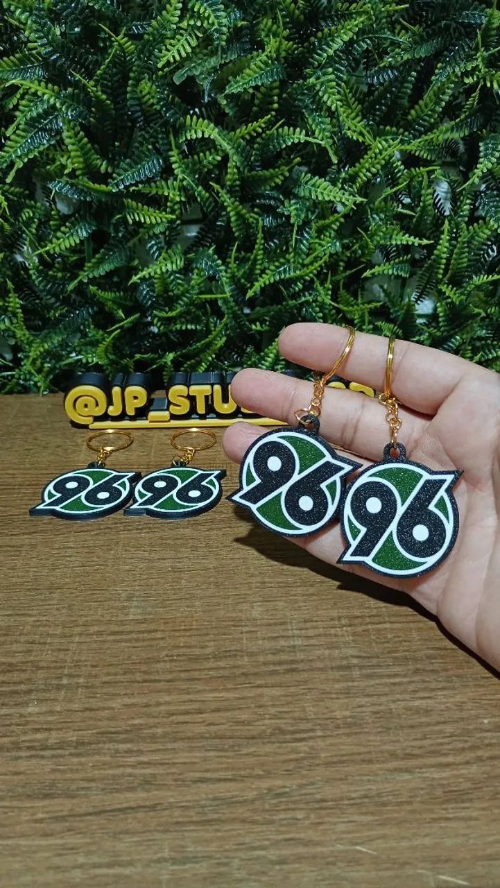 Kit 4 chaveiros do Hannover 96 clube da Alemanha - Foto 5