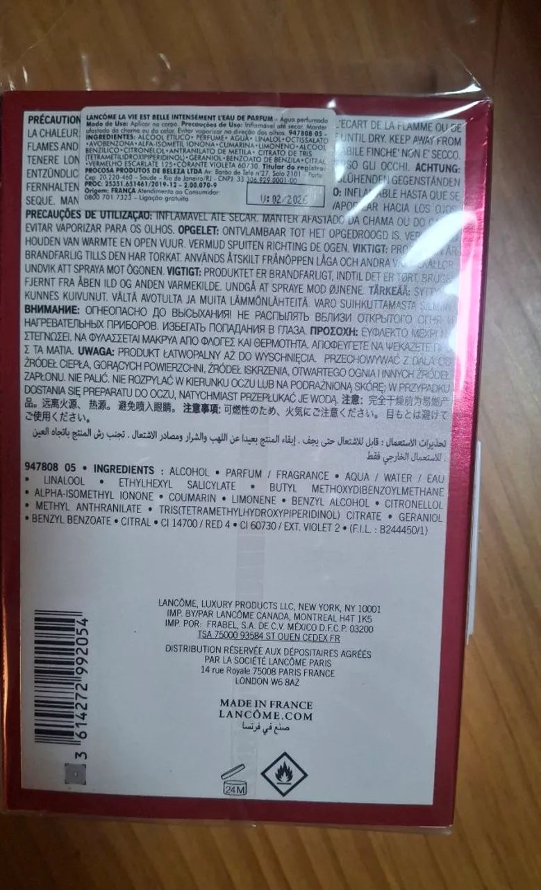 Caixa perfume La Vie Est Belle  - Foto 2