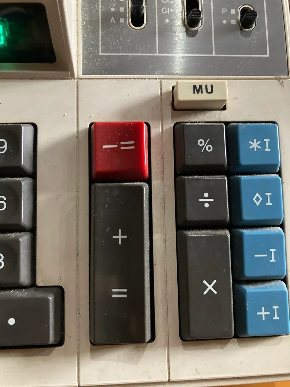 Calculadora Eletrônica Impressora Antiga Sharp Compet CS-2166. - Foto 5
