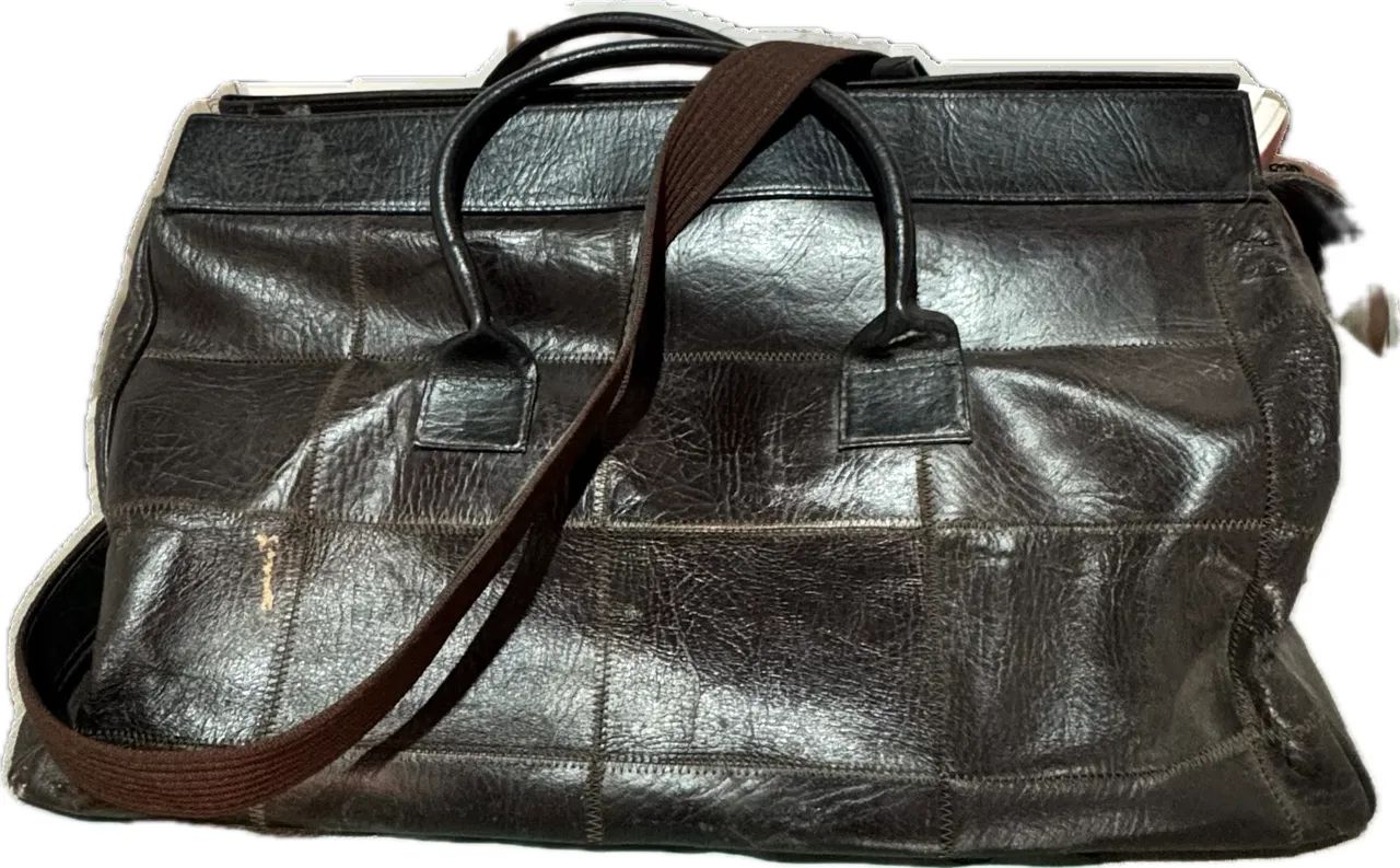 Bolsa de couro de viajem - Foto 2