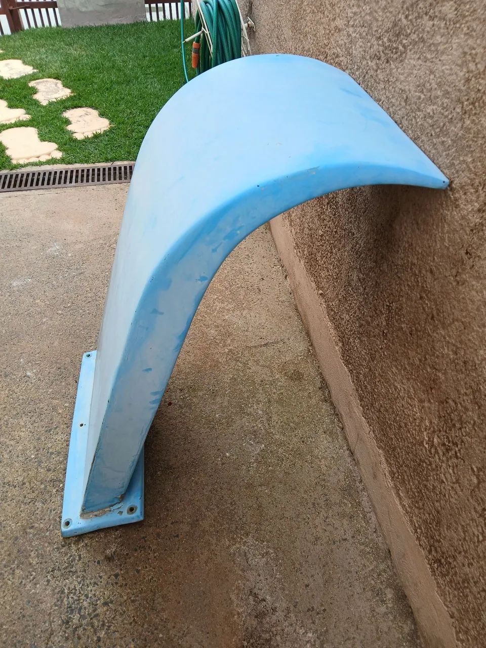Cascata de piscina em fibra usada - Foto 3