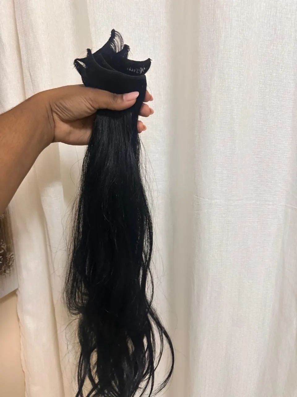 Cabelo brasileiro liso com 60 cm  - Foto 3
